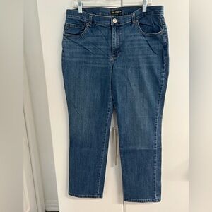 Lee Blue Straight Leg Jeans Classic Style Sz 16